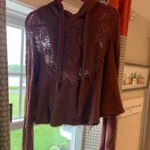 Free People Sweater hoodie